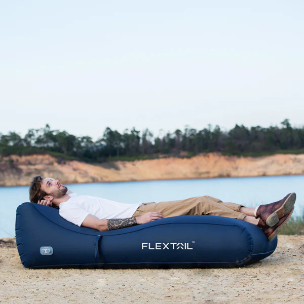 COZY LOUNGER- One-Key Automatic Inflatable Air Lounger Camping Tools