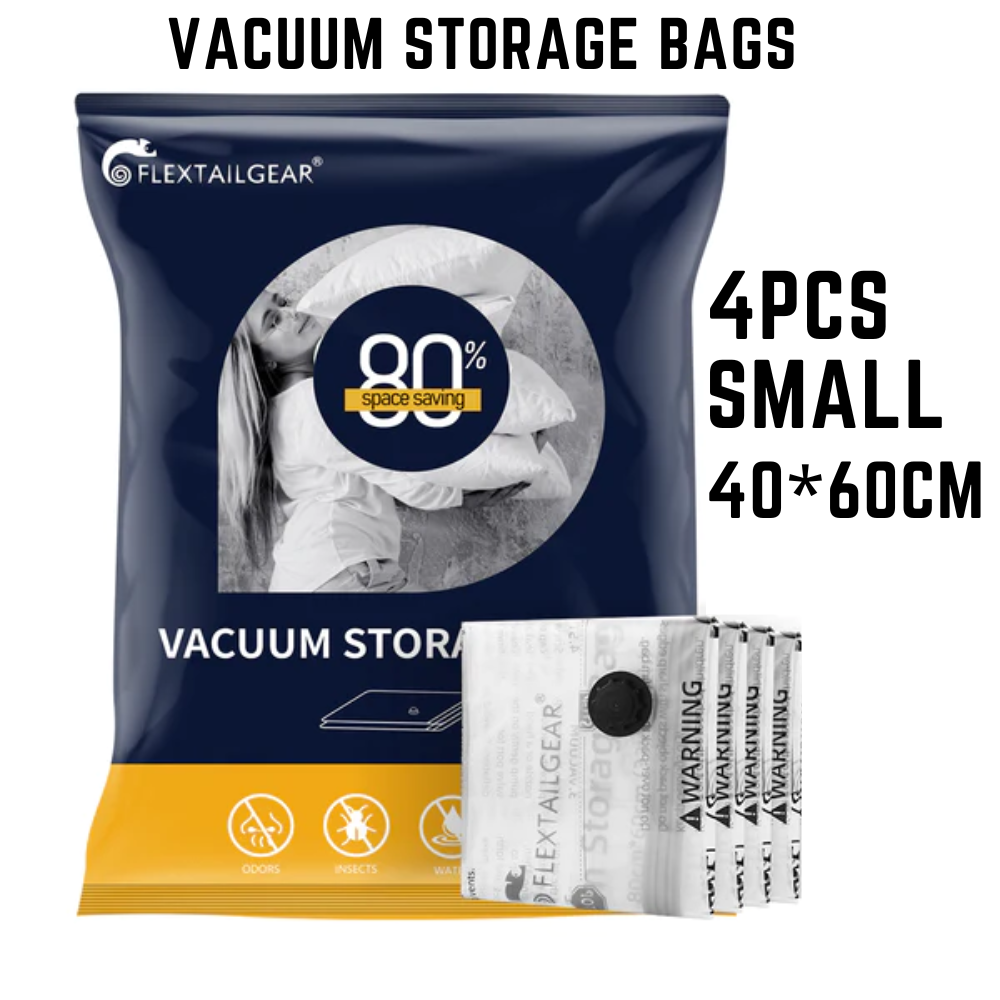 FLEXTAIL- Vacuum Bag 4 Pcs Set Vacuum Sealer Bags