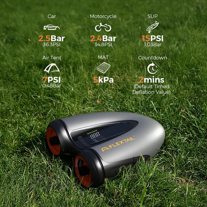 FLEXTAIL EVO SUP PUMP PRO -45PSI & 8000mAh Built-in Battery SUP & Tire Pump