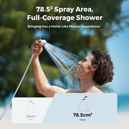 FLEXTAIL TINY SHOWER - World's Smallest Instant Portable Shower