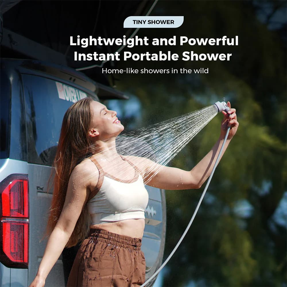FLEXTAIL TINY SHOWER - World's Smallest Instant Portable Shower